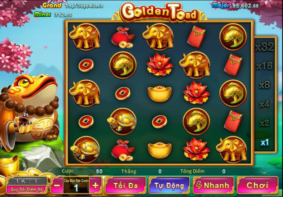 san hu Golden Toad