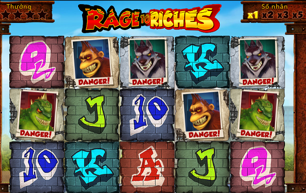 jackpot Rage to Riches